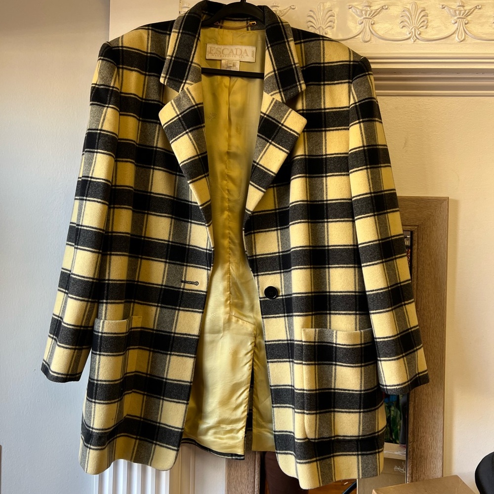 Authentic ESCADA wool jacket - Picture 5 of 11